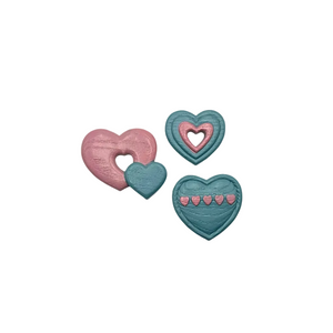 Burwood Heart Wall Plaques Set of 3