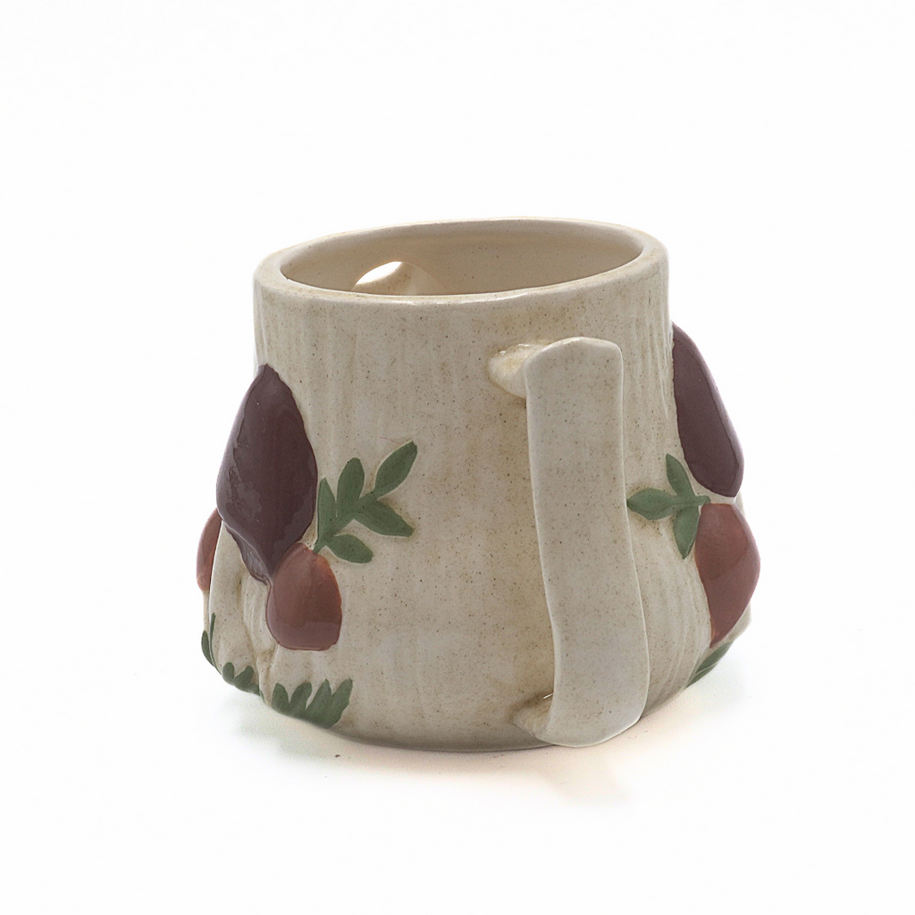 Arnel 1970s Mushroom Teapot and Creamer Set