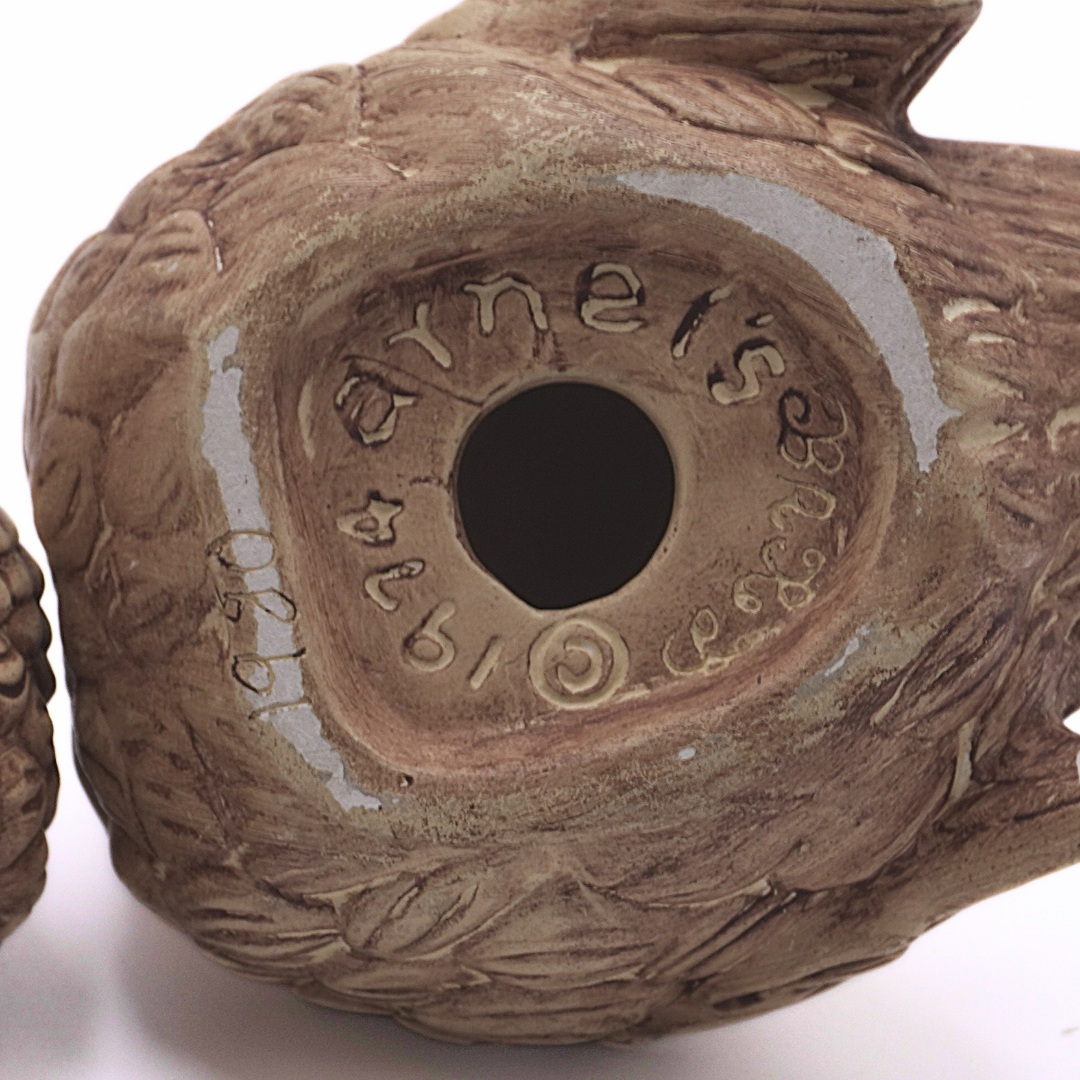 Arnel Ceramic Bird Figurines Pair
