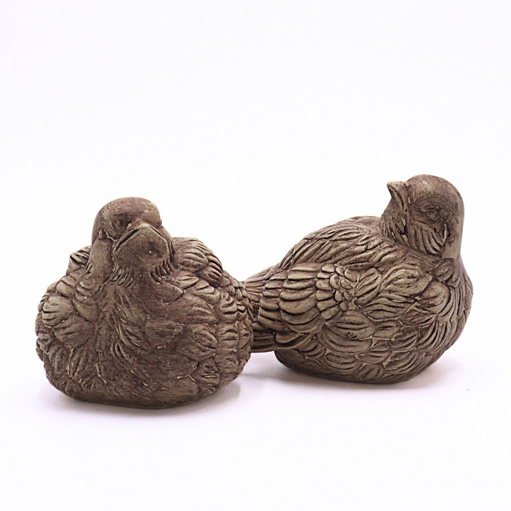 Arnel Ceramic Bird Figurines Pair