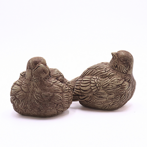Arnel Ceramic Bird Figurines Pair