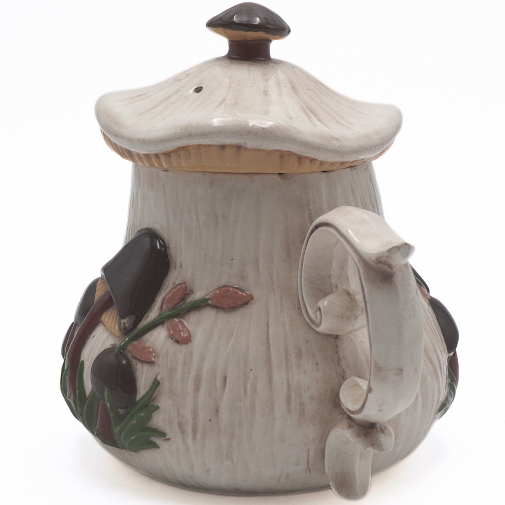 Arnel 1970s Mushroom Teapot and Creamer Set