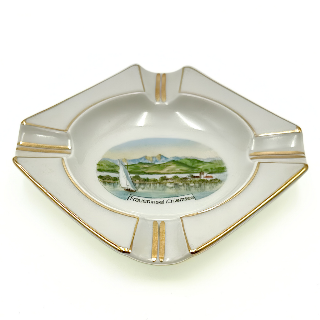 Chiemsee Germany Ashtrays Set of 2