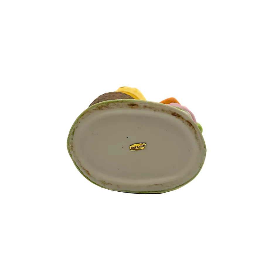 Hummel Inspired Girl Miniature Oil Lamp