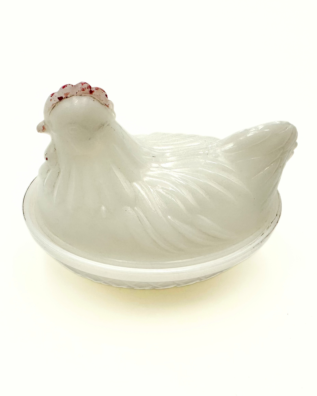 Anchor Hocking Milk Glass Hen on Nest