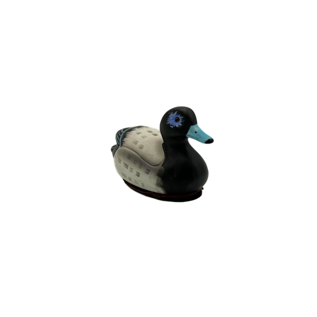 Jasco Ceramic Blue Winged Teal Duck Lint Brush