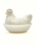 Anchor Hocking Milk Glass Hen on Nest