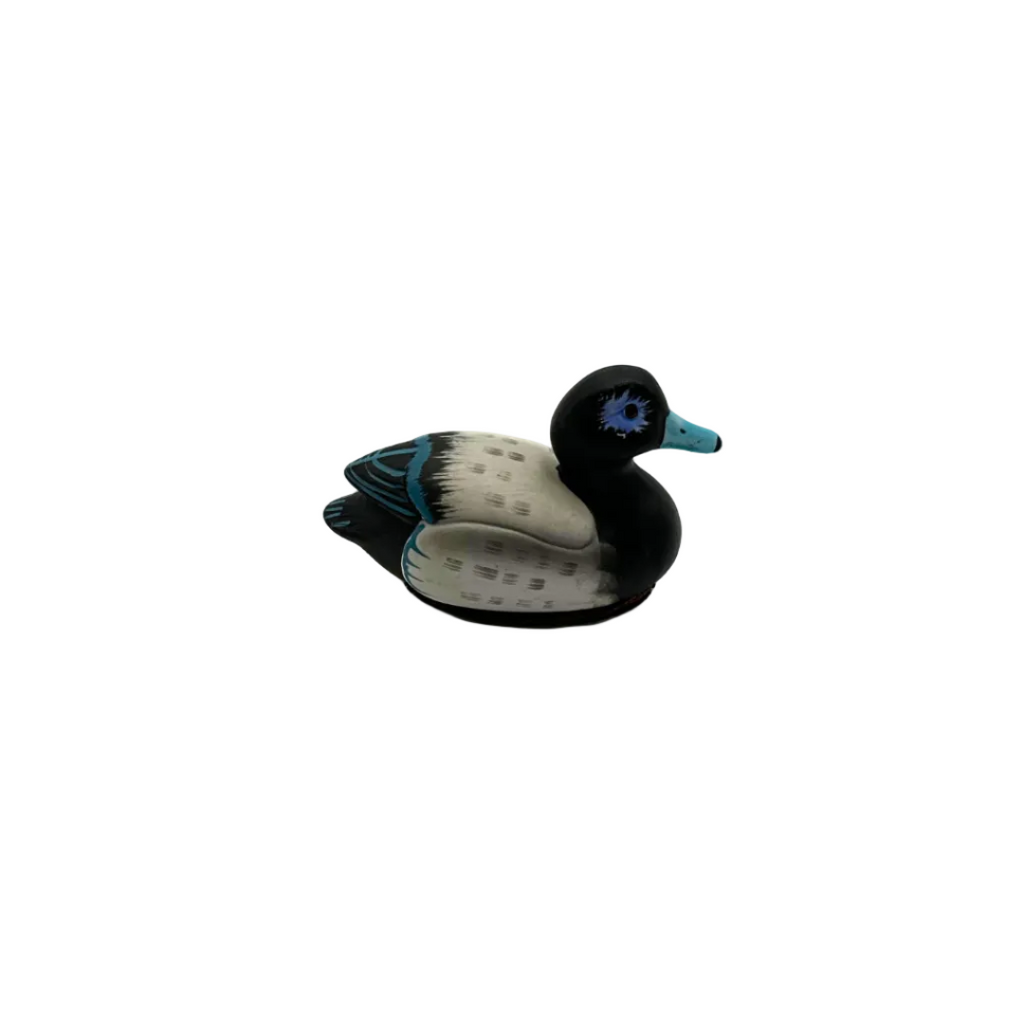 Jasco Ceramic Blue Winged Teal Duck Lint Brush