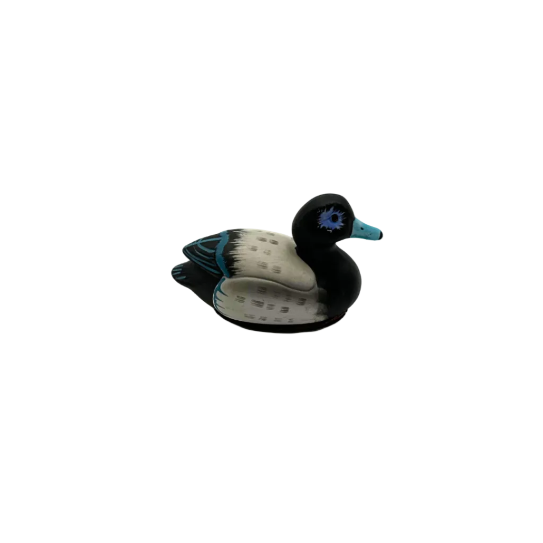Jasco Ceramic Blue Winged Teal Duck Lint Brush