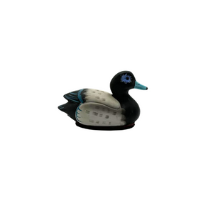 Jasco Ceramic Blue Winged Teal Duck Lint Brush