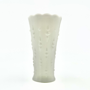 Anchor Hocking Milk Glass Hobnail Vase