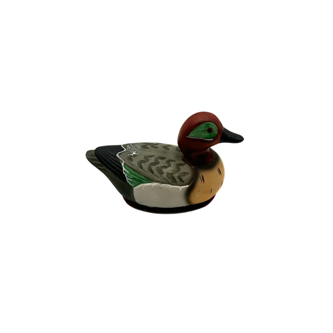 Jasco Ceramic Mallard Duck Lint Brush