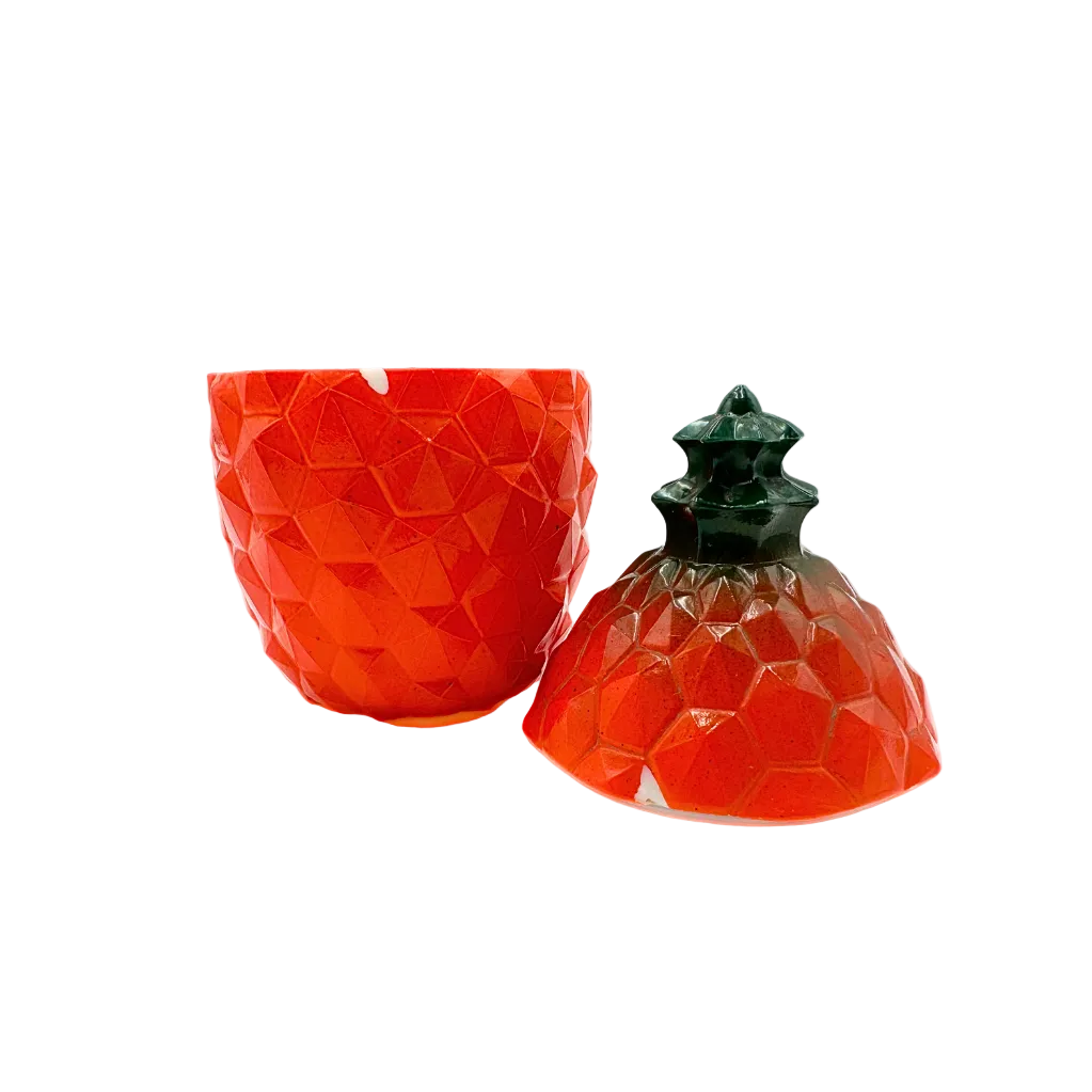 Hazel Atlas Pineapple Jam Jar