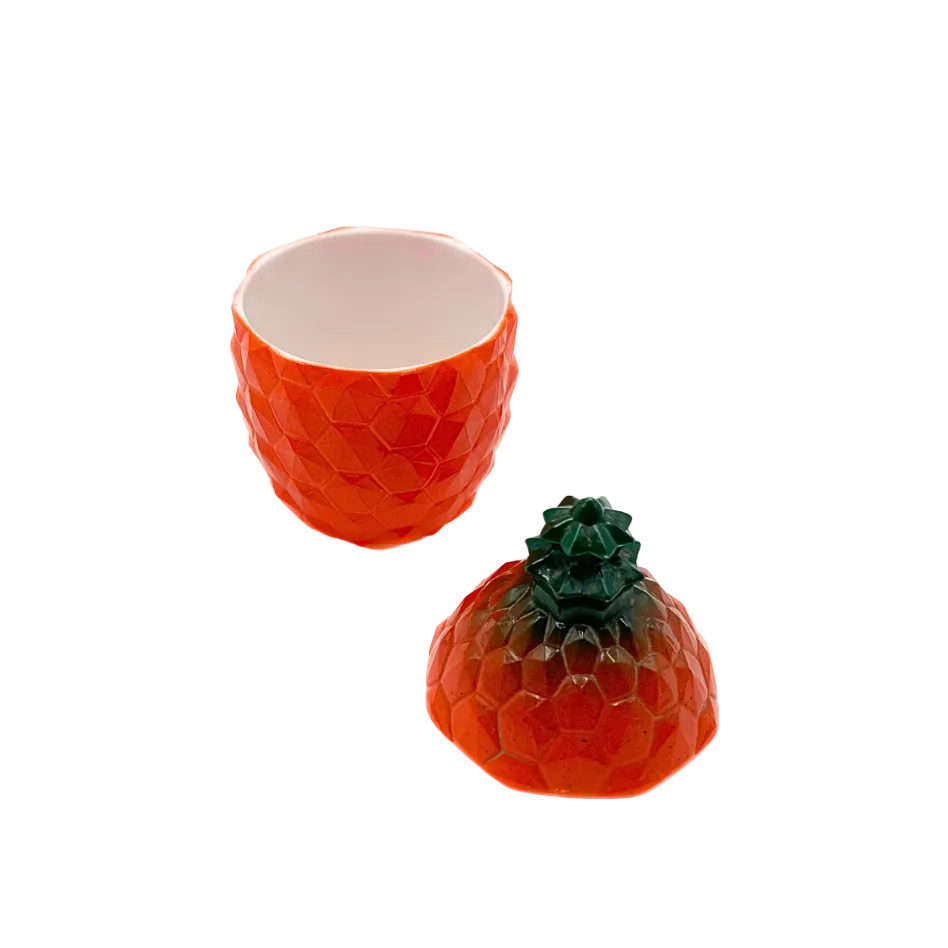 Hazel Atlas Pineapple Jam Jar