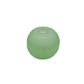 Indiana Glass Mount Vernon Satin Green Fairy Lamp