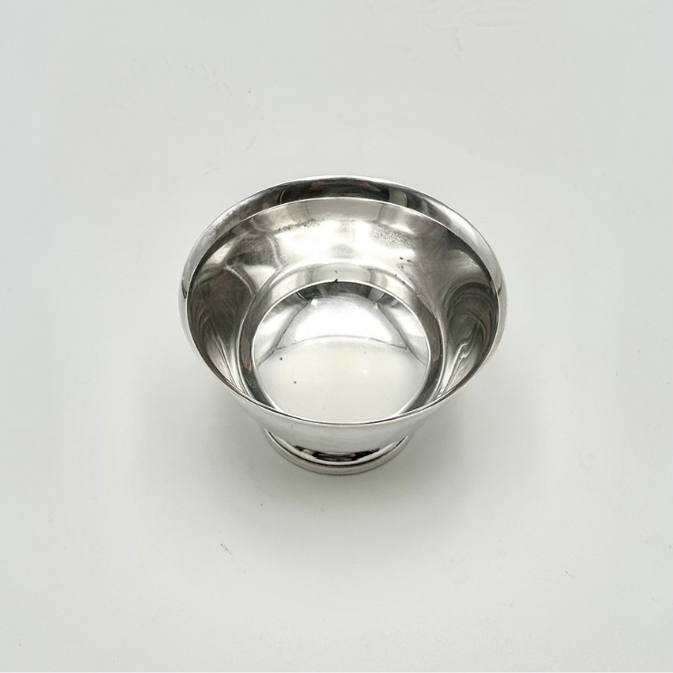 WM A Rogers Paul Revere Reproduction Silverplate Footed Bowl