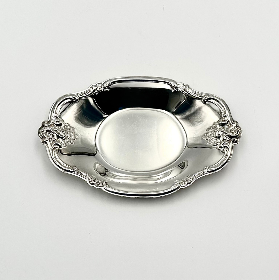 International Silver Tray 448 Engraved 1972
