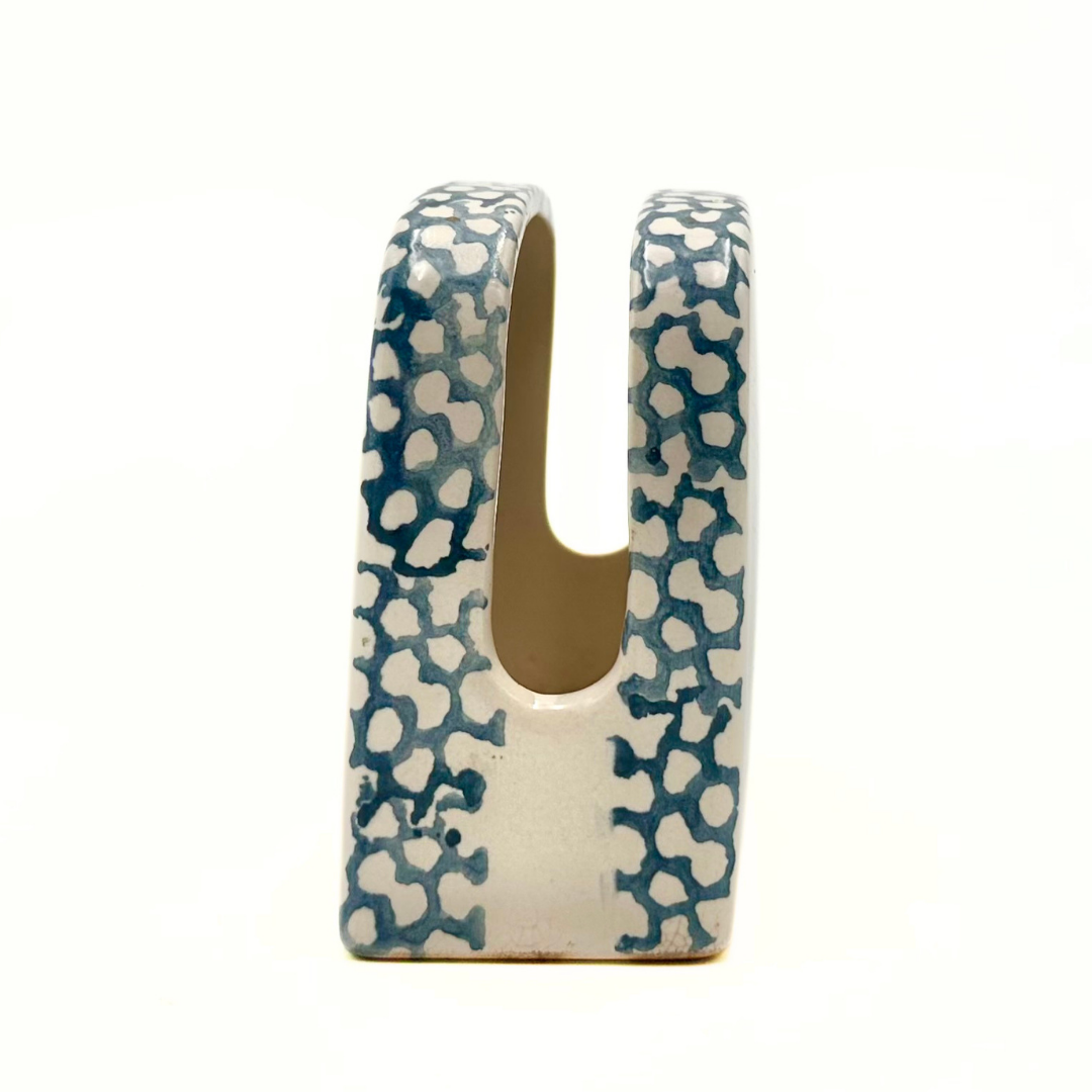 Corelle Blue Hearts Napkin Holder