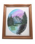 Signed Bill Wallace Landscape Painting