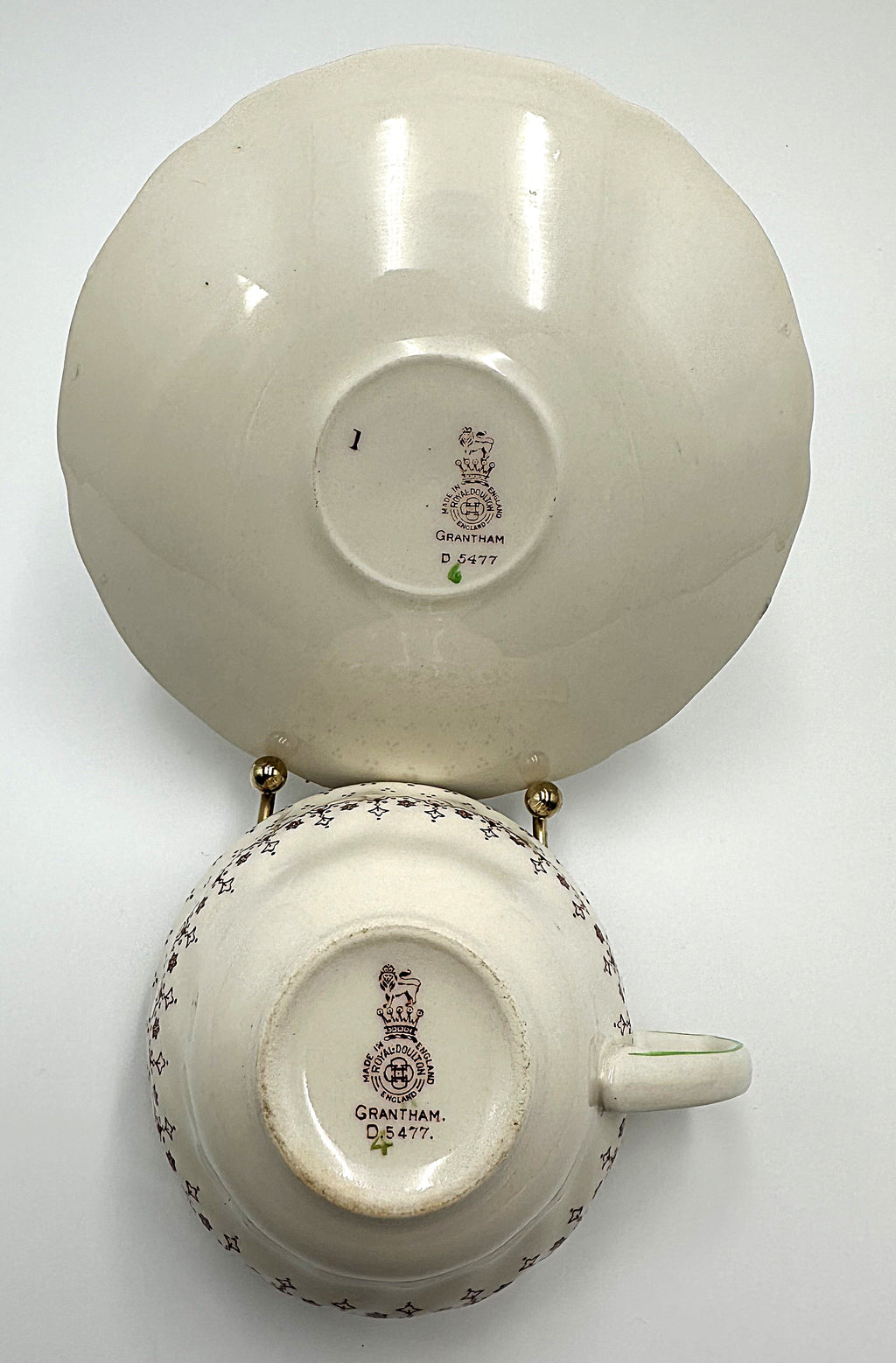 Vintage Royal Doulton Grantham Teacup and Saucer