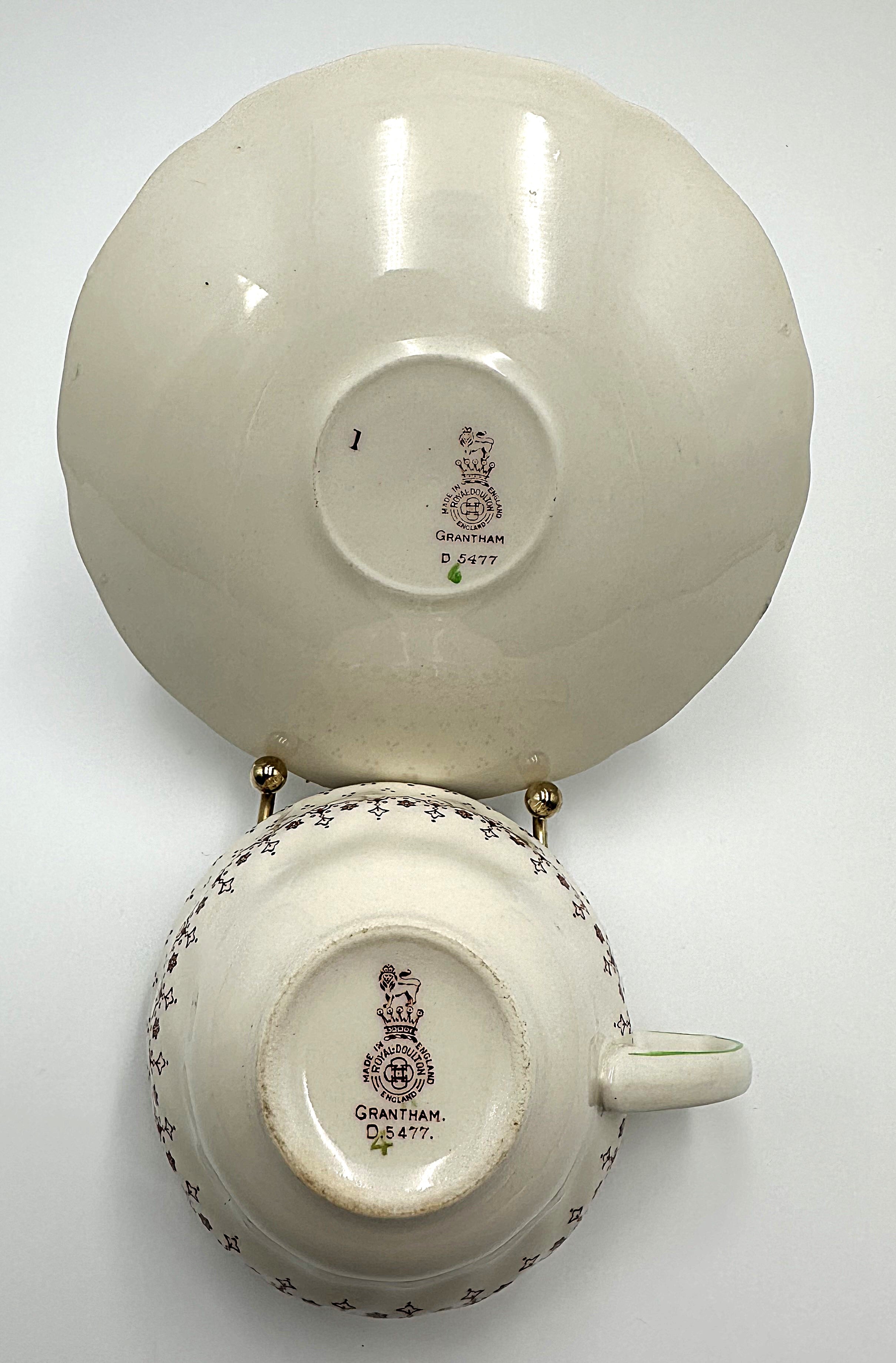 Vintage Royal Doulton Grantham Teacup and Saucer