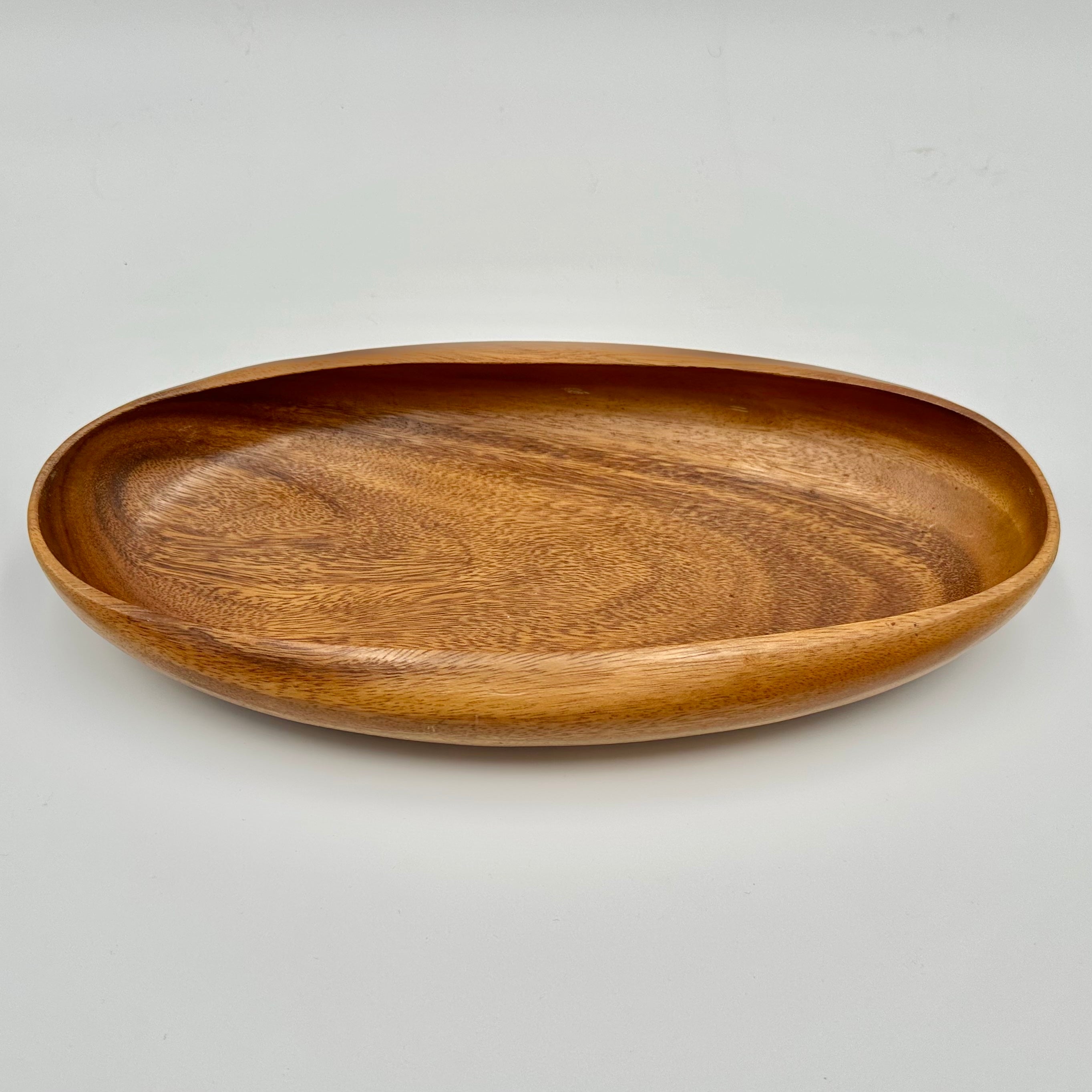 Solid Wood Vintage Philippines Serving Bowl