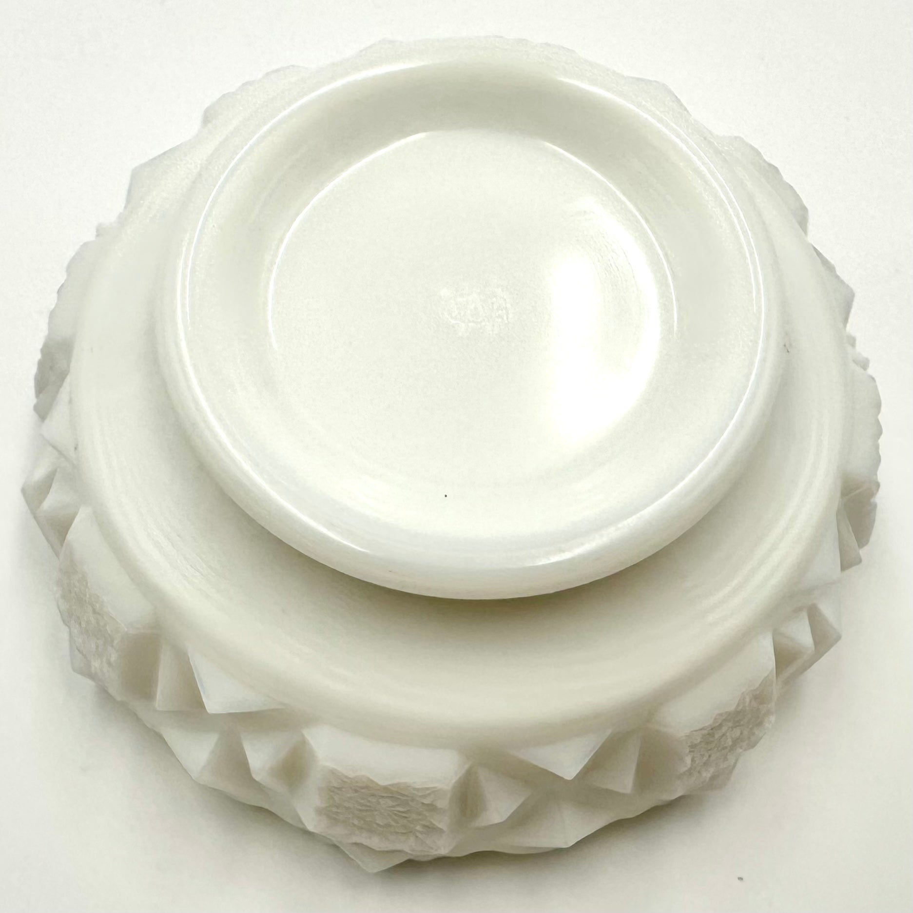 Westmoreland Milk Glass Pedestal Dish