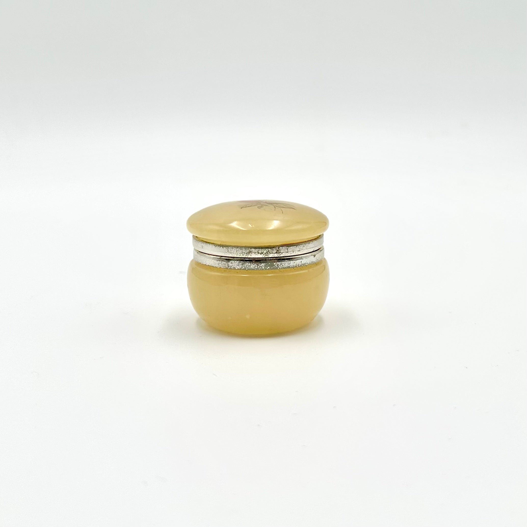 Genuine Italian Alabaster Mini Trinket Box