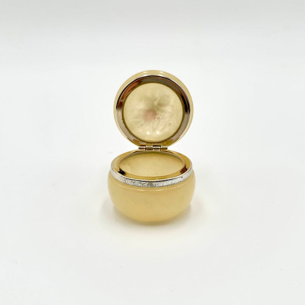 Genuine Italian Alabaster Mini Trinket Box