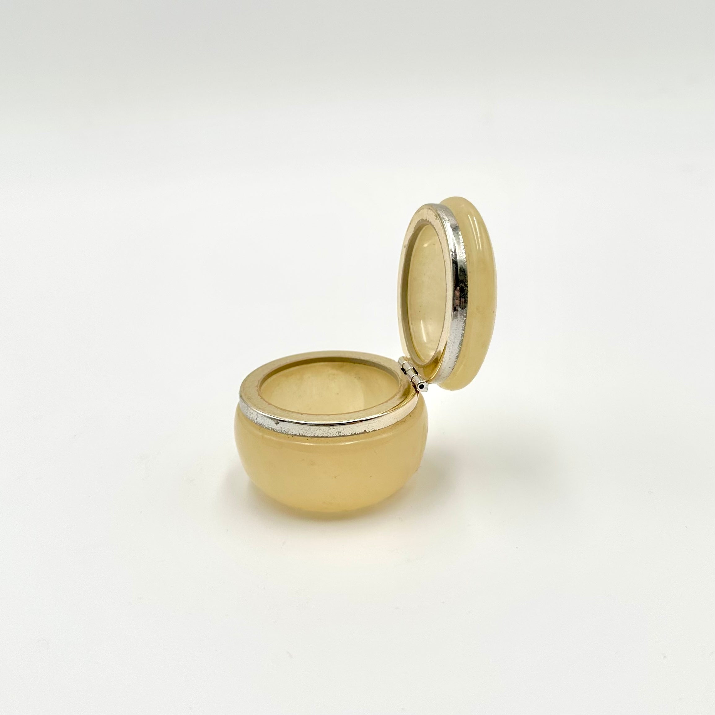 Genuine Italian Alabaster Mini Trinket Box