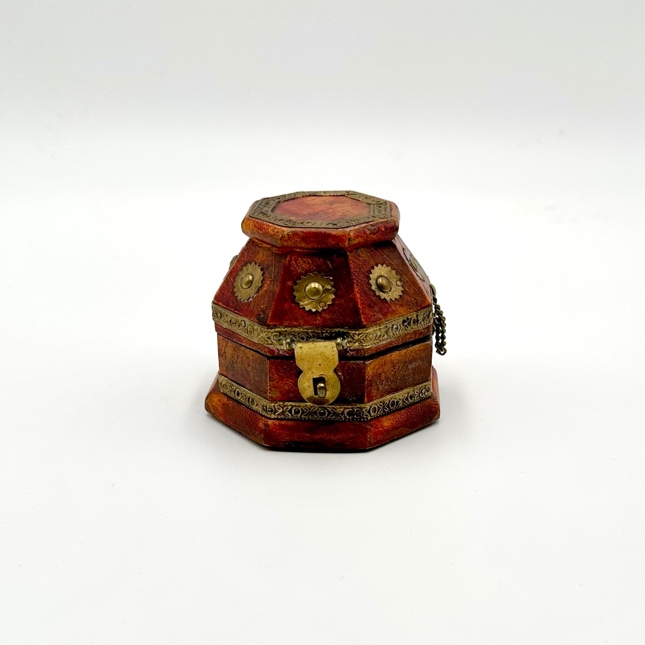 Vintage Wooden Jewelry Box