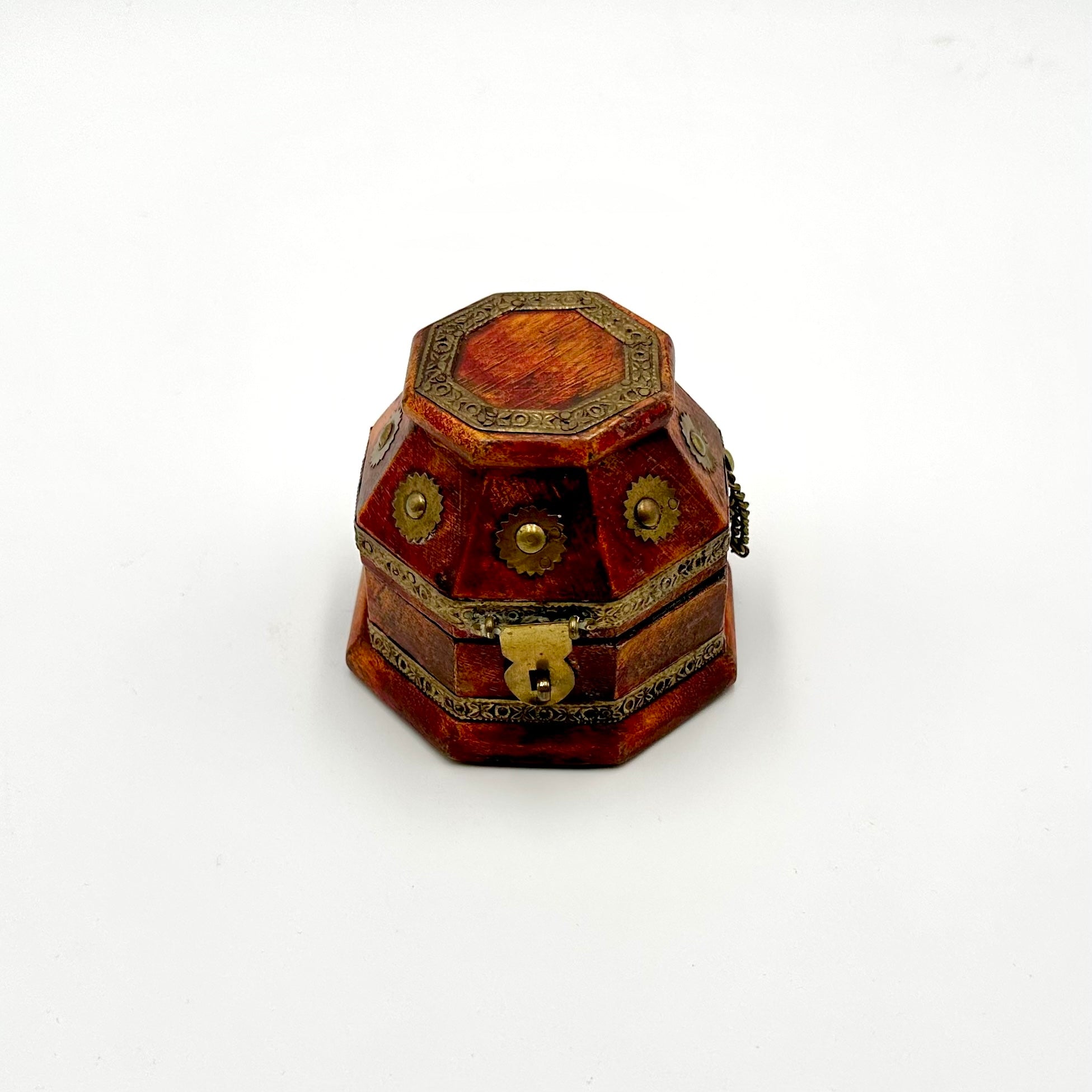 Vintage Wooden Jewelry Box