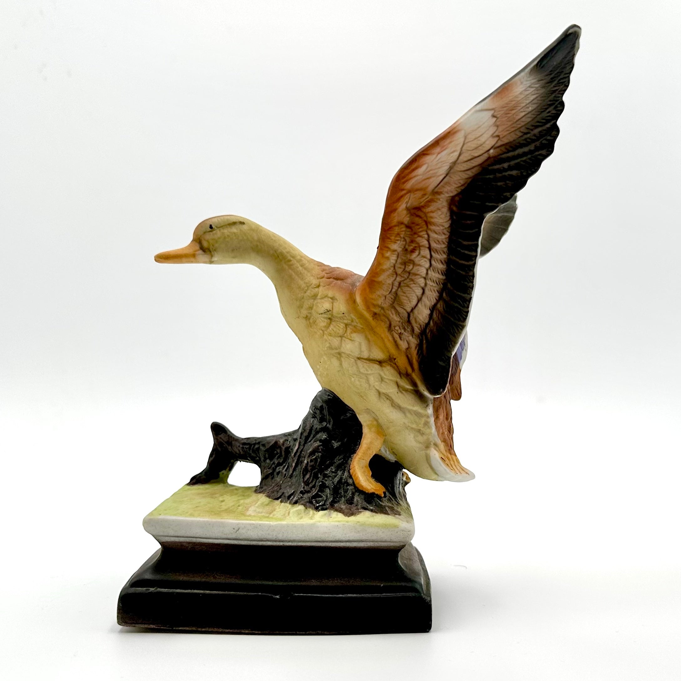 Vintage Porcelain Duck Figurine