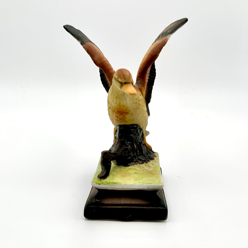 Vintage Porcelain Duck Figurine