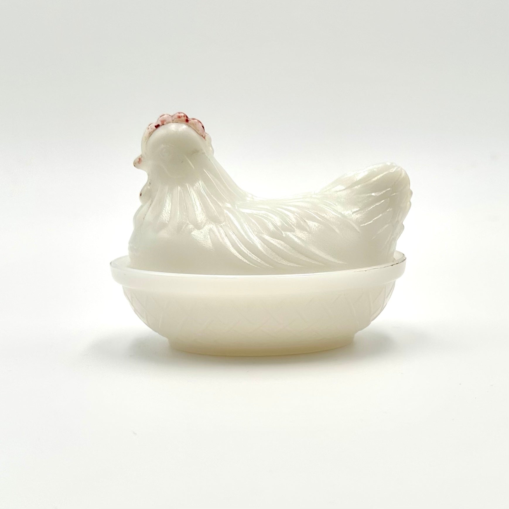 Anchor Hocking Milk Glass Hen on Nest
