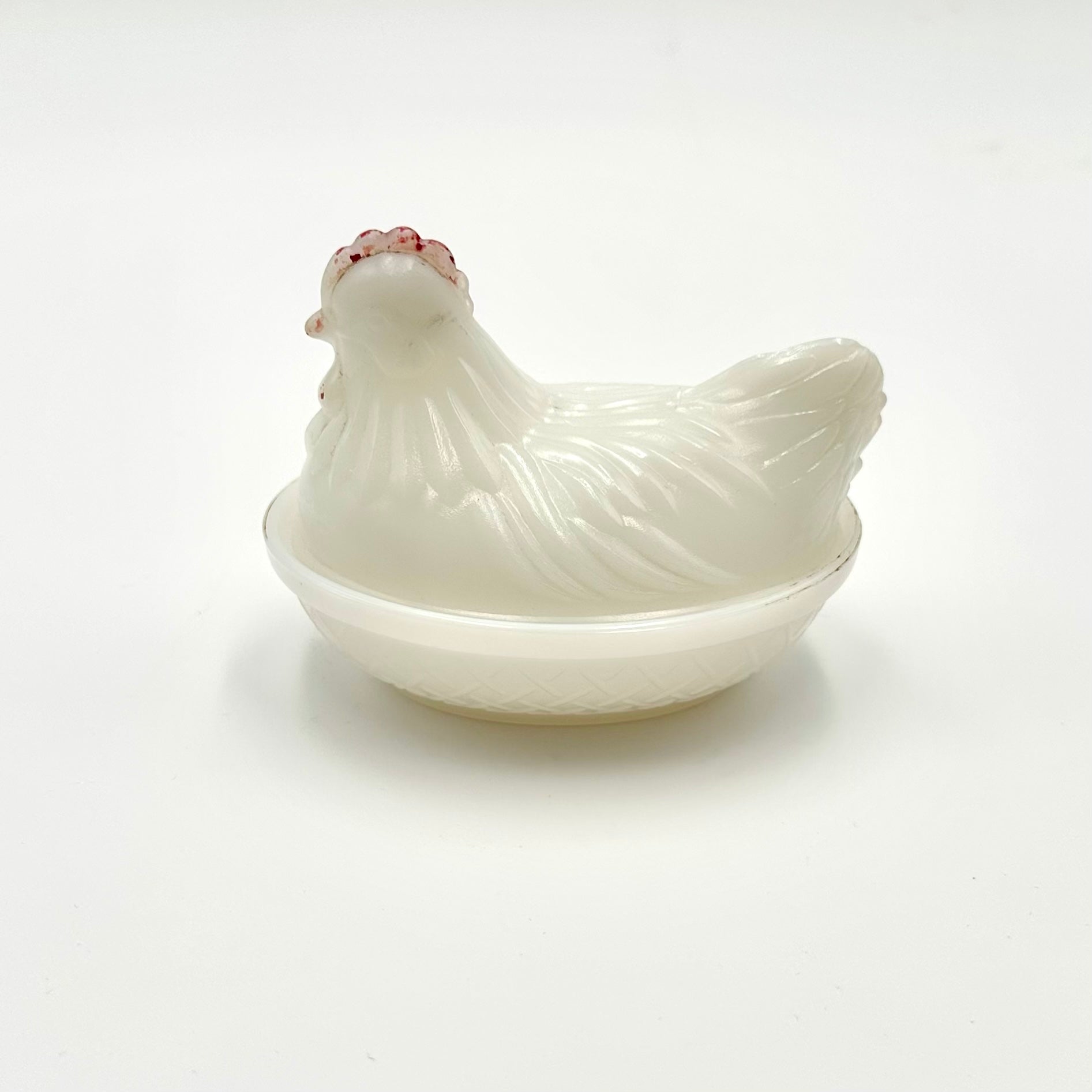 Anchor Hocking Milk Glass Hen on Nest
