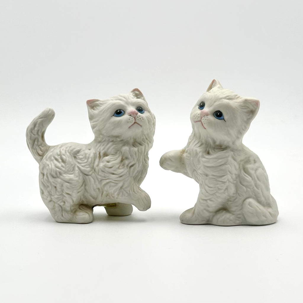HOMCO Kitten Figurines Pair