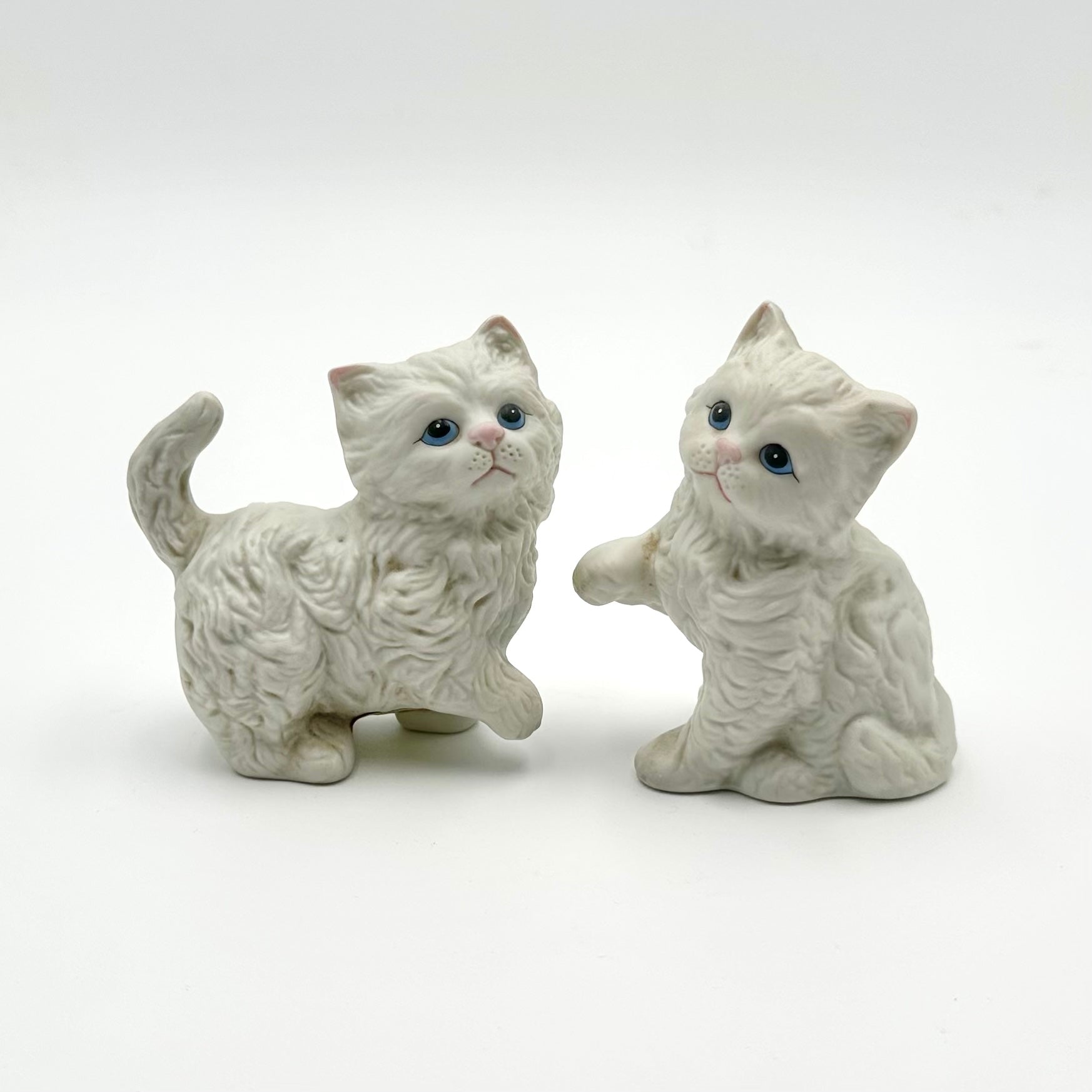 HOMCO Kitten Figurines Pair