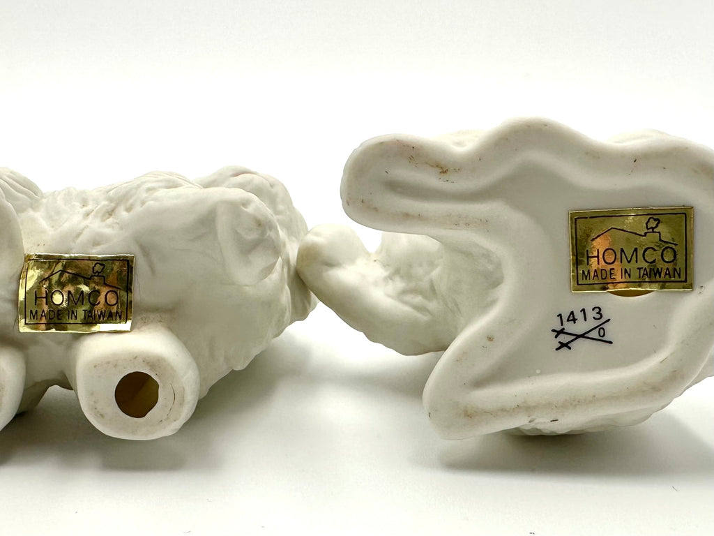 HOMCO Kitten Figurines Pair
