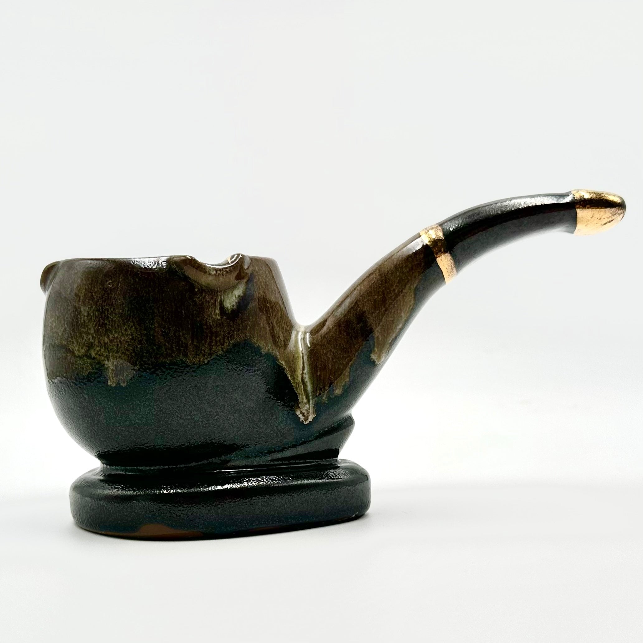 MCM Ceramic Pipe Ashtray