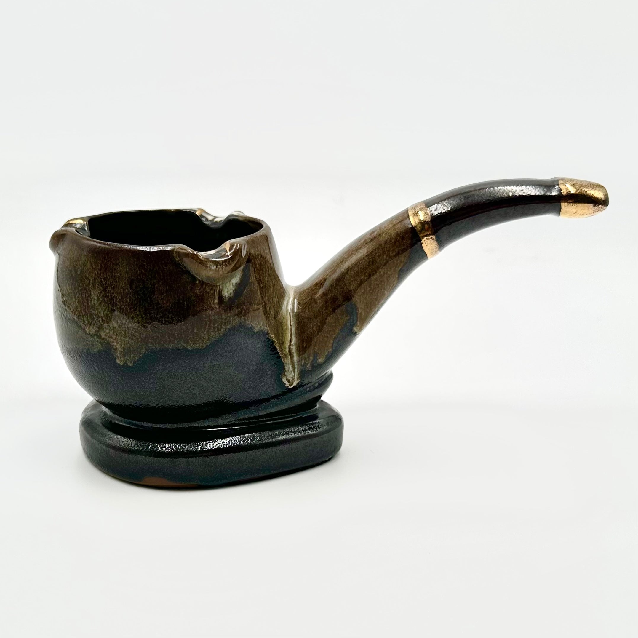 MCM Ceramic Pipe Ashtray