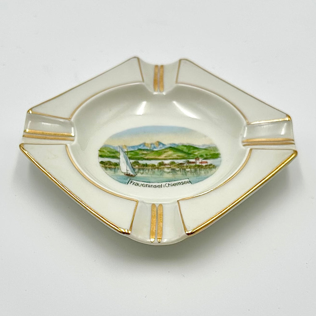 Chiemsee Germany Ashtrays Set of 2