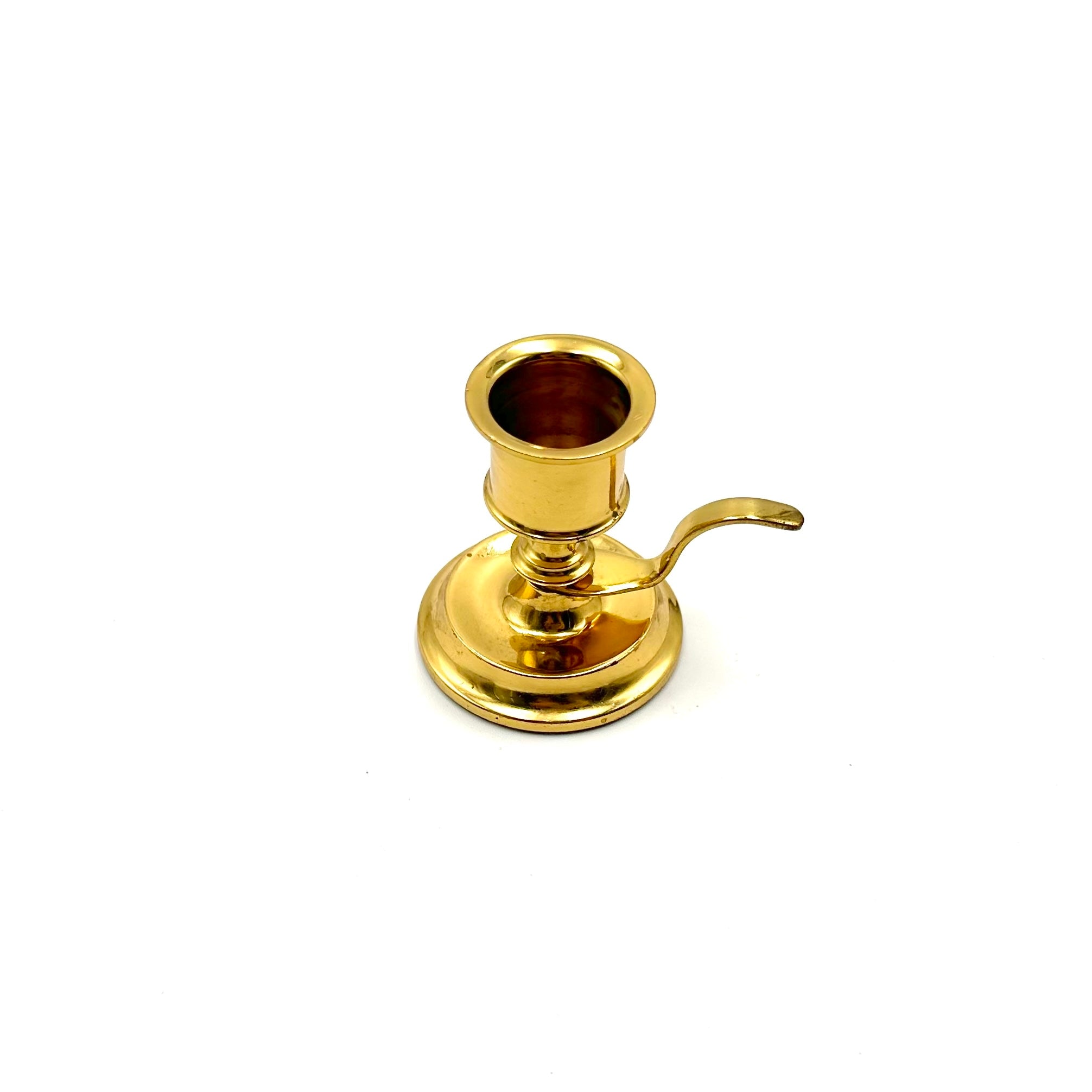 Partylite Brass Chamber Stick Candle Holder