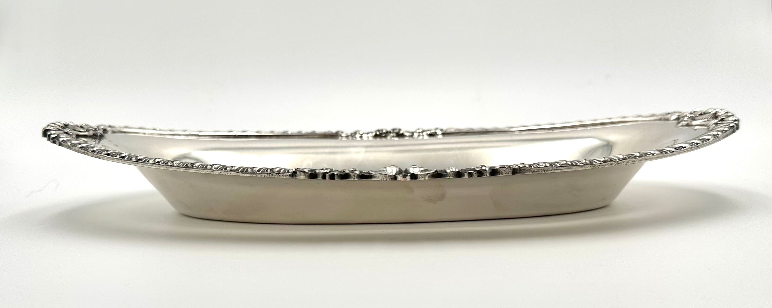 Crescent Silverware Manufacturing Co. Silver Plated Serving Platter