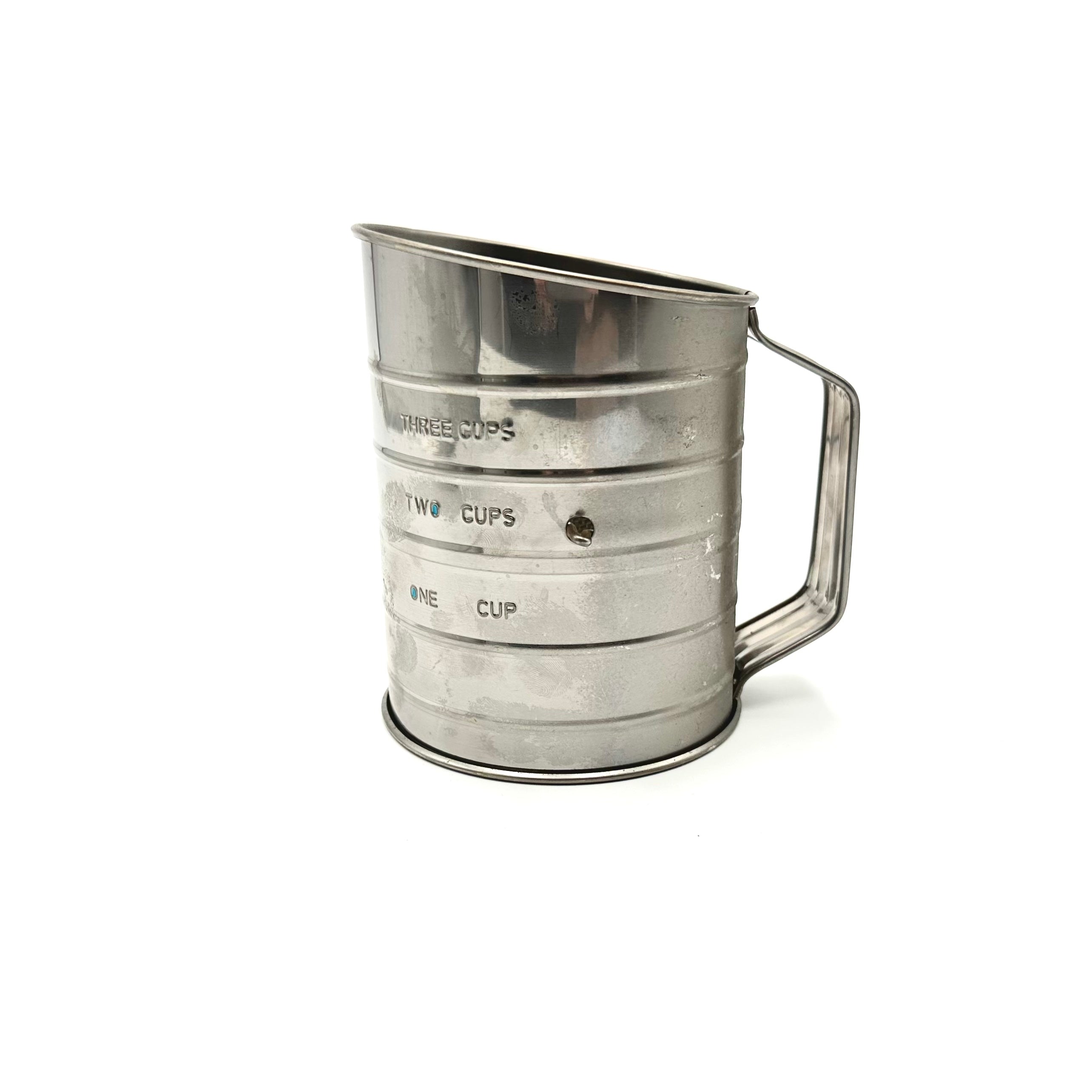 Vintage Hand Crank Flour Sifter
