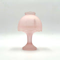 Westmoreland Pink Satin Glass Fairy Lamp