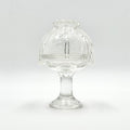 Indiana Glass Co Clear Chantilly Fairy Lamp
