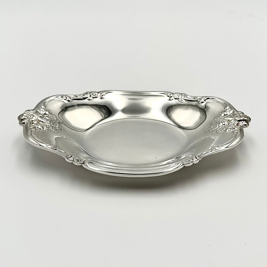 International Silver Tray 448 Engraved 1972