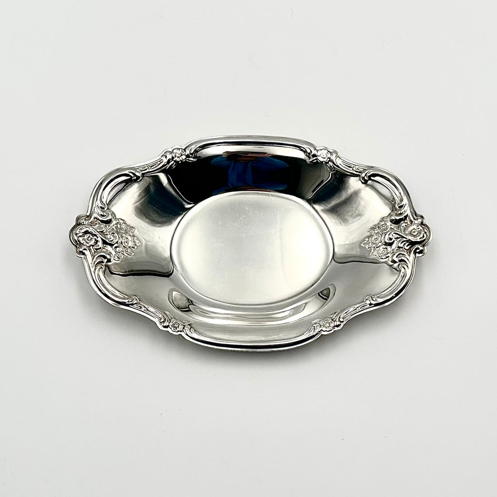 International Silver Tray 448 Engraved 1972