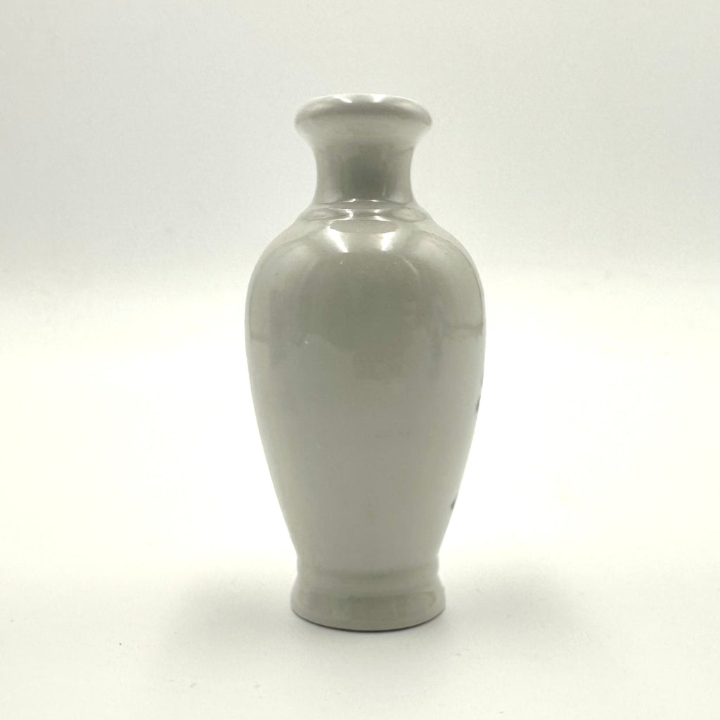 Mini Chinese Porcelain Vases Blue White Landscape Pair